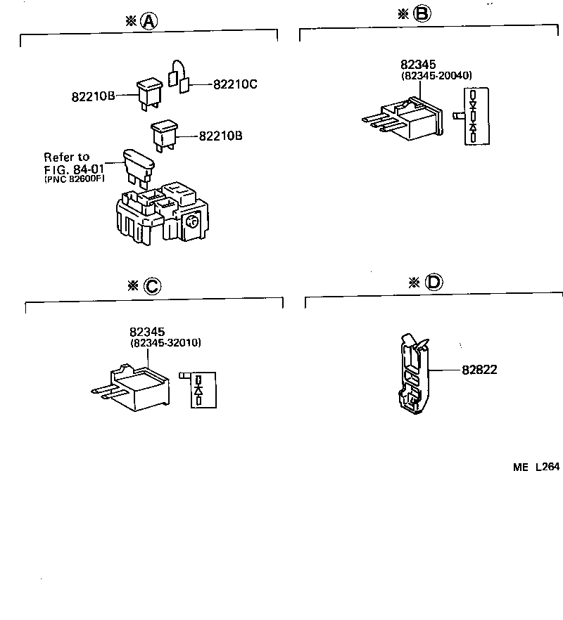 82167-14080 WIRE, SEAT, NO.1 product image