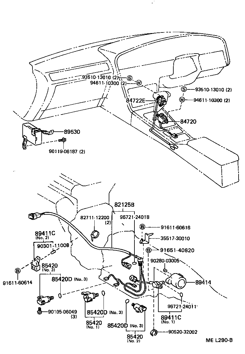 82125-22100 WIRE, TRANSMISSION product image