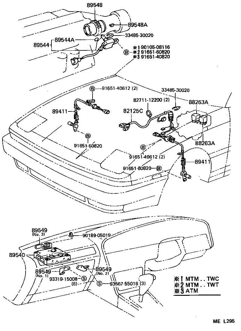 89541-14020 COMPUTER ASSY, SKID CONTROL product image