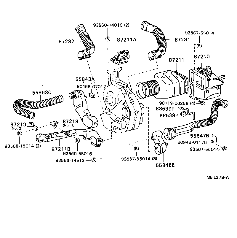 55907-36040 CABLE SUB-ASSY, WATER VALVE CONTROL product image
