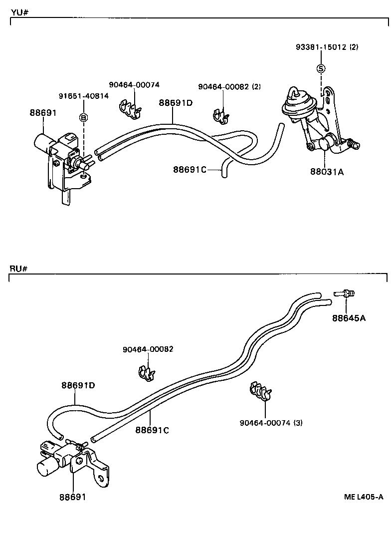 88690-95440 VALVE, MAGNET (FOR IDLE UP DEVICE) product image