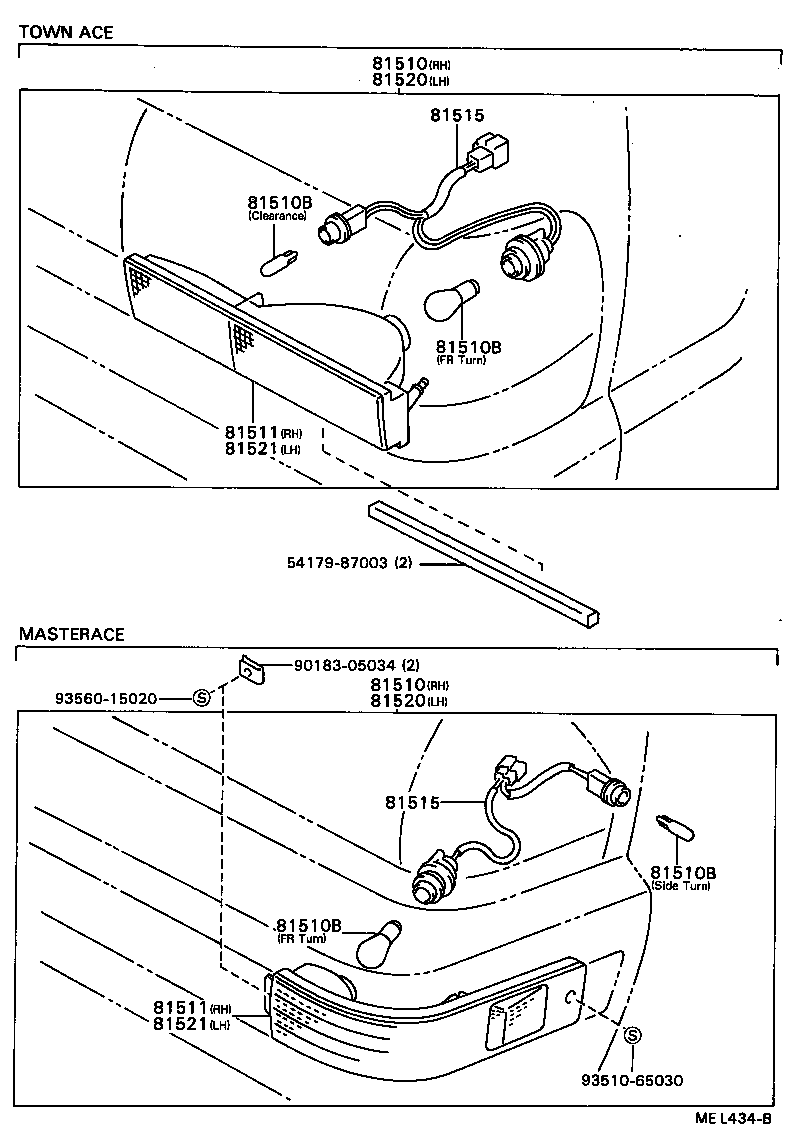 81510-87014 LAMP ASSY, FRONT TURN SIGNAL, RH product image