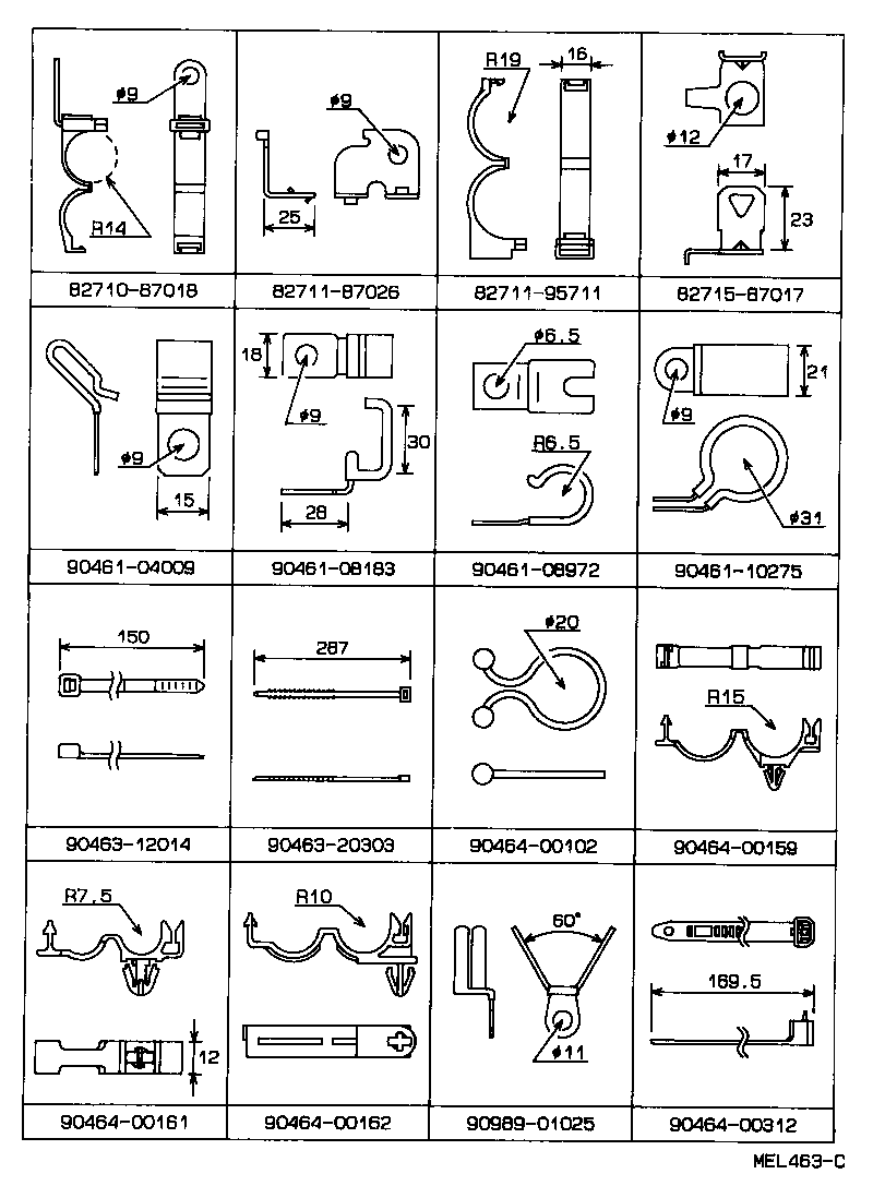 82124-87018 WIRE, ENGINE, NO.4 product image
