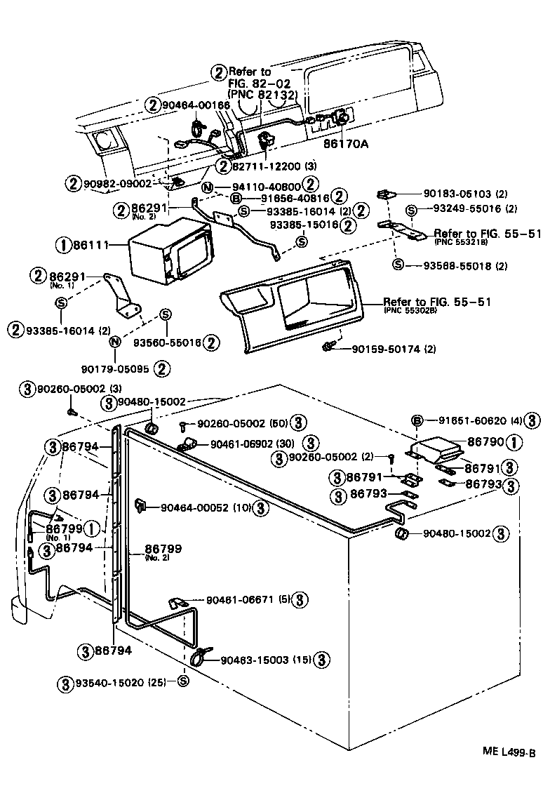 86170-36010-B0 SWITCH & VOLUME ASSY product image