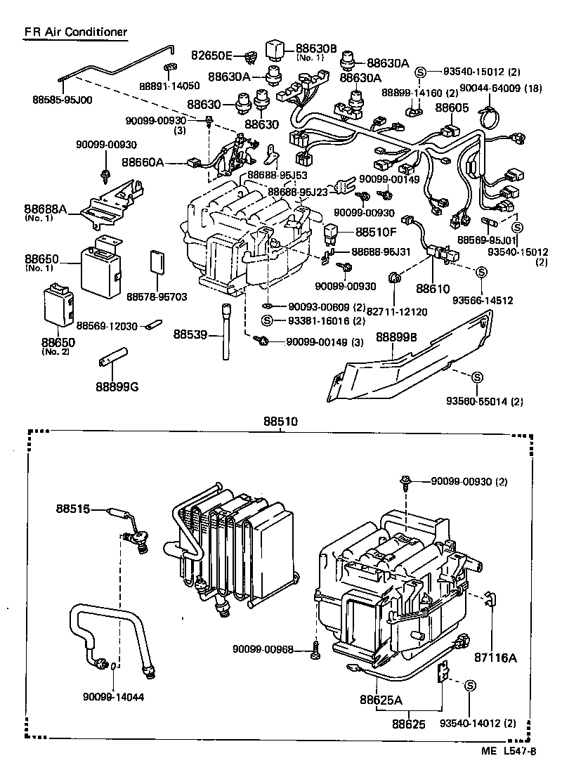 88515-95J01 VALVE, COOLER EXPANSION product image