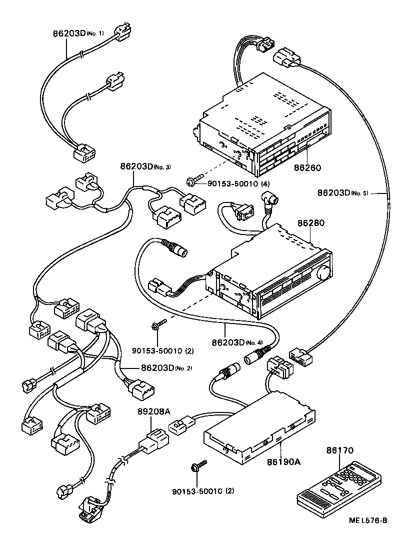 86120-87006 RECEIVER ASSY, RADIO product image