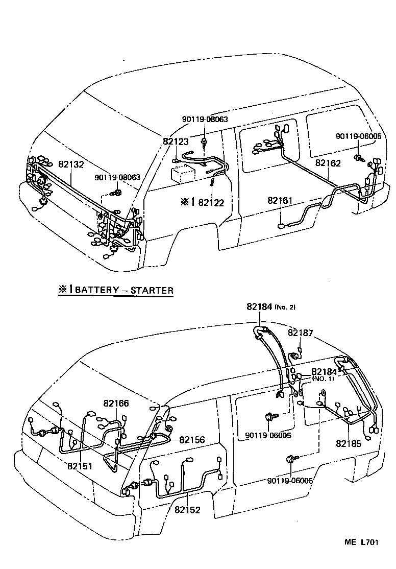 82817-28040 PROTECTOR, WIRING HARNESS, NO.3 product image