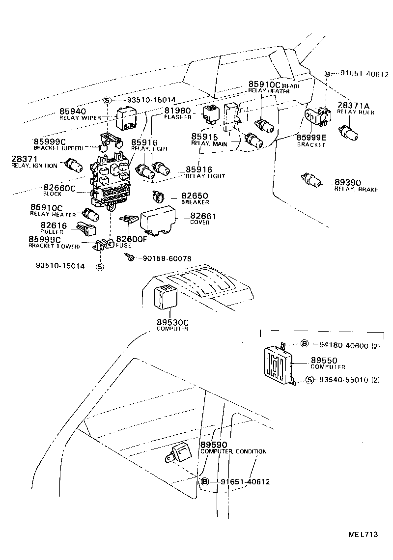 84140-24010 SWITCH ASSY, HEADLAMP DIMMER product image
