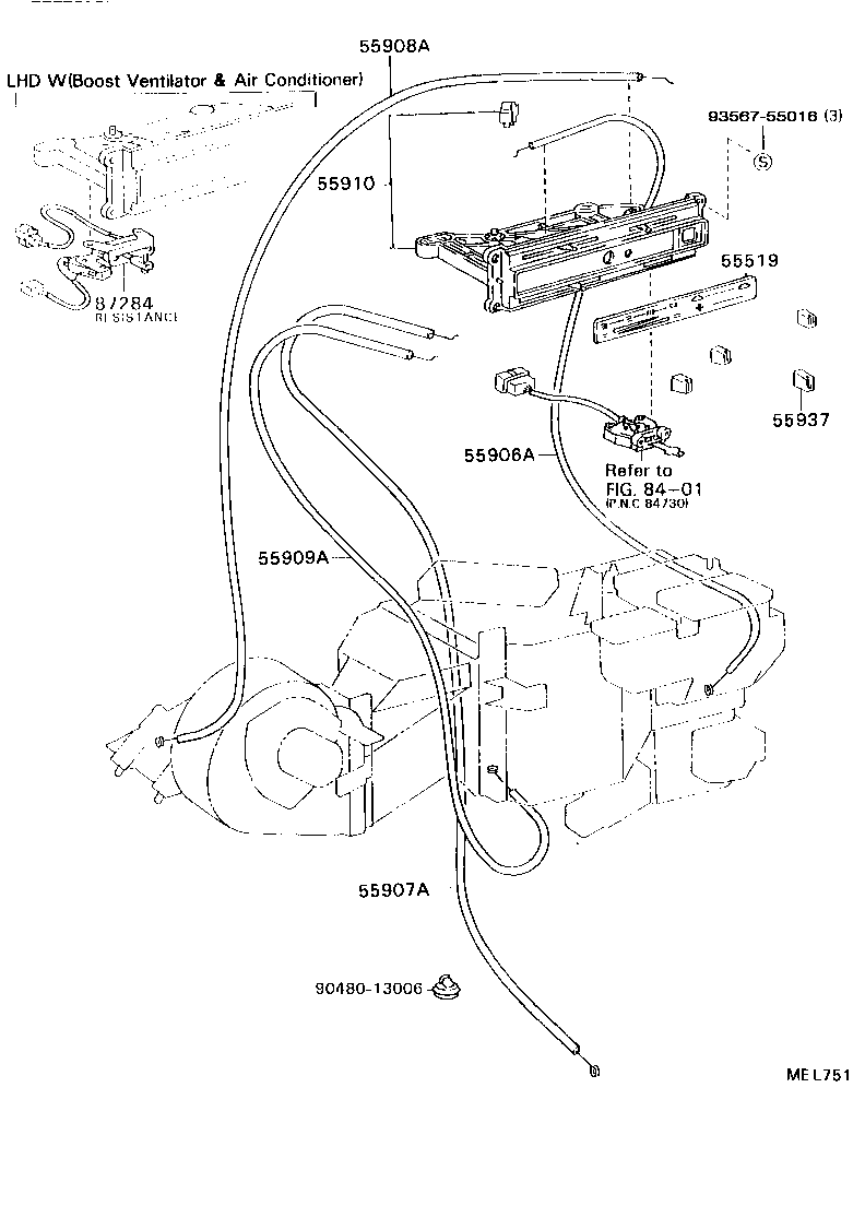 88570-87002-06 GRILLE ASSY, AIR OUTLET product image