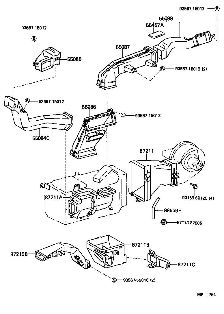 88539-12010 HOSE, DRAIN product image