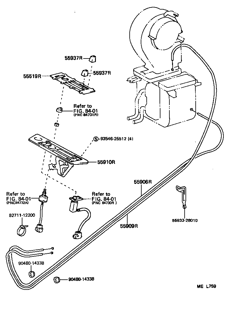 88539-12010 HOSE, DRAIN product image