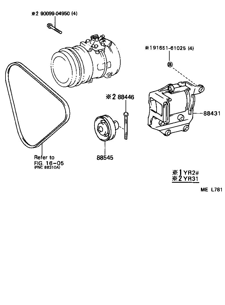 88320-28150 COMPRESSOR ASSY, COOLER product image