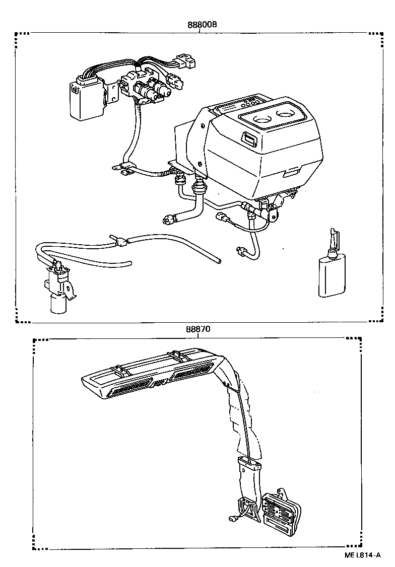 88300-27550 COOLER & ACCESSORY ASSY product image