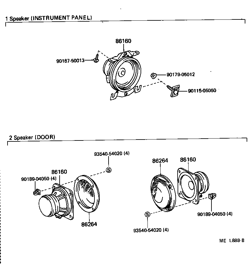 86202-95717 WIRE, SPEAKER, NO.1 product image