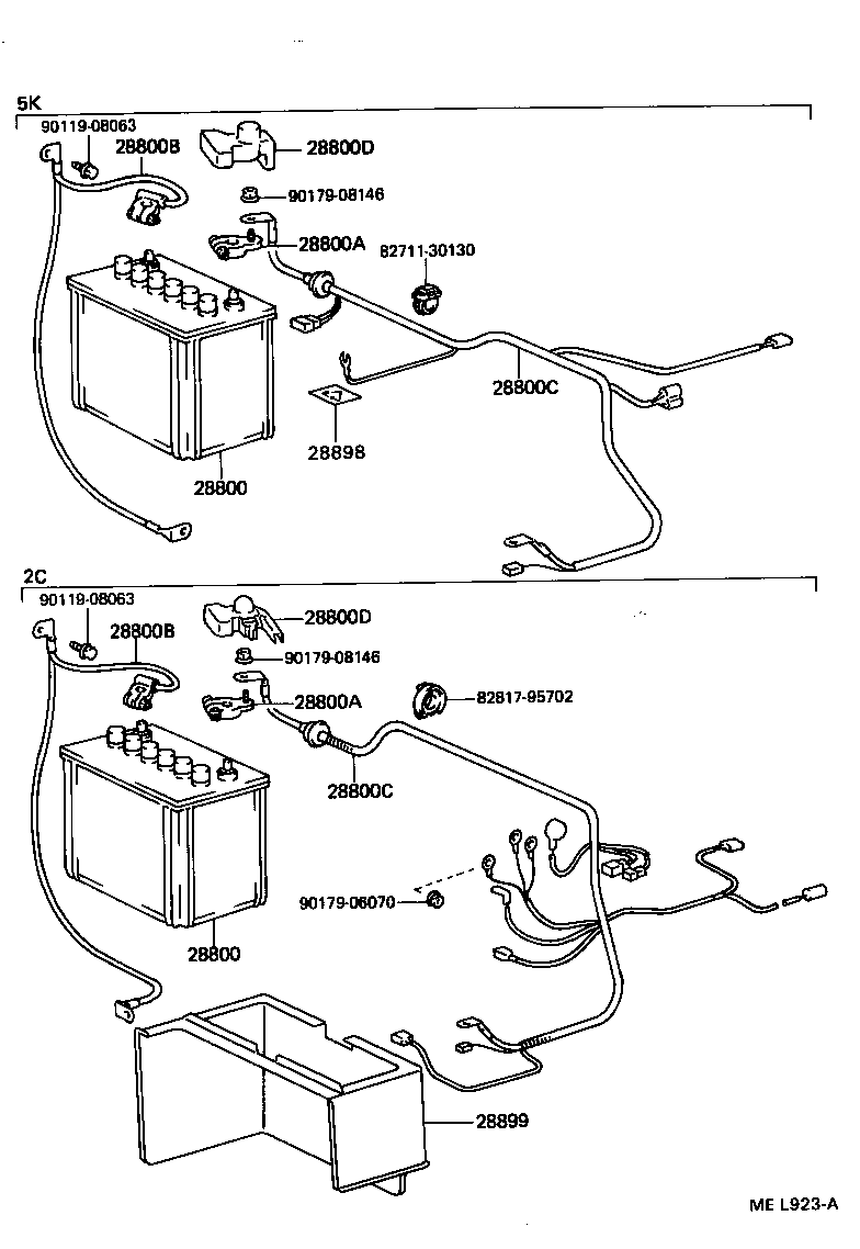 28899-64060 INSULATOR, BATTERY product image