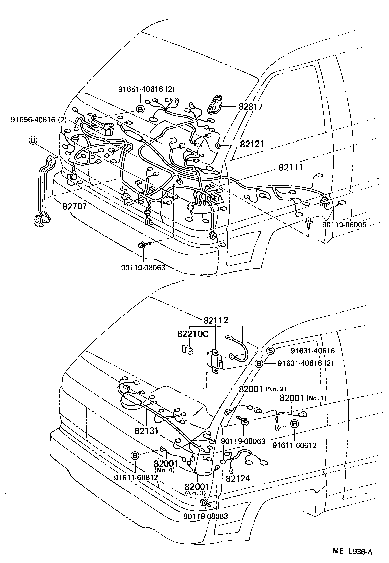 82164-95784 WIRE, FRAME product image