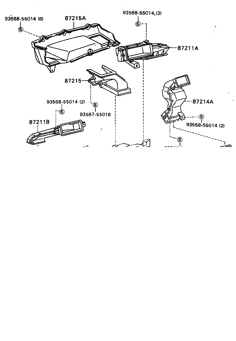 55905-22152 KNOB, HEATER CONTROL LEVER product image