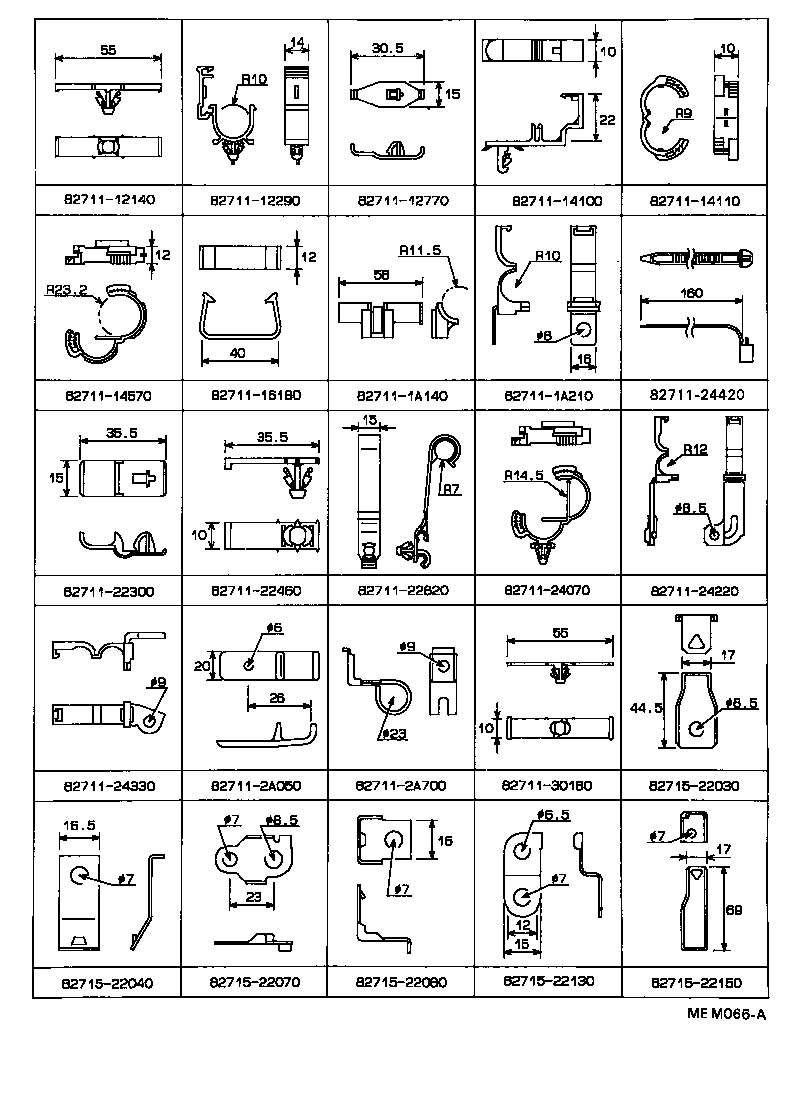 82124-22020 WIRE, ENGINE, NO.4 product image