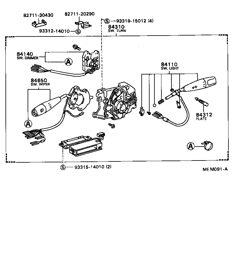 82602-91601 BLOCK SUB-ASSY, RELAY product image
