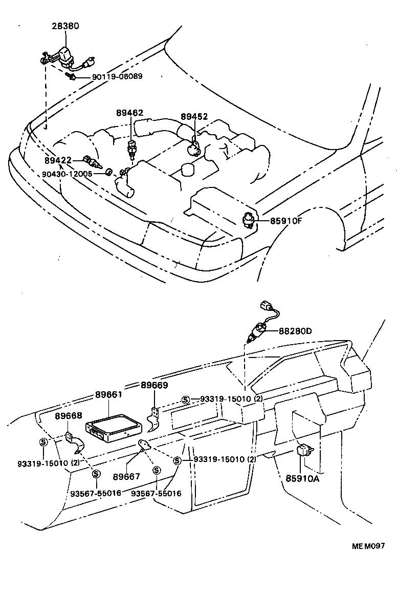 28380-70020 RELAY ASSY, FUEL PUMP product image