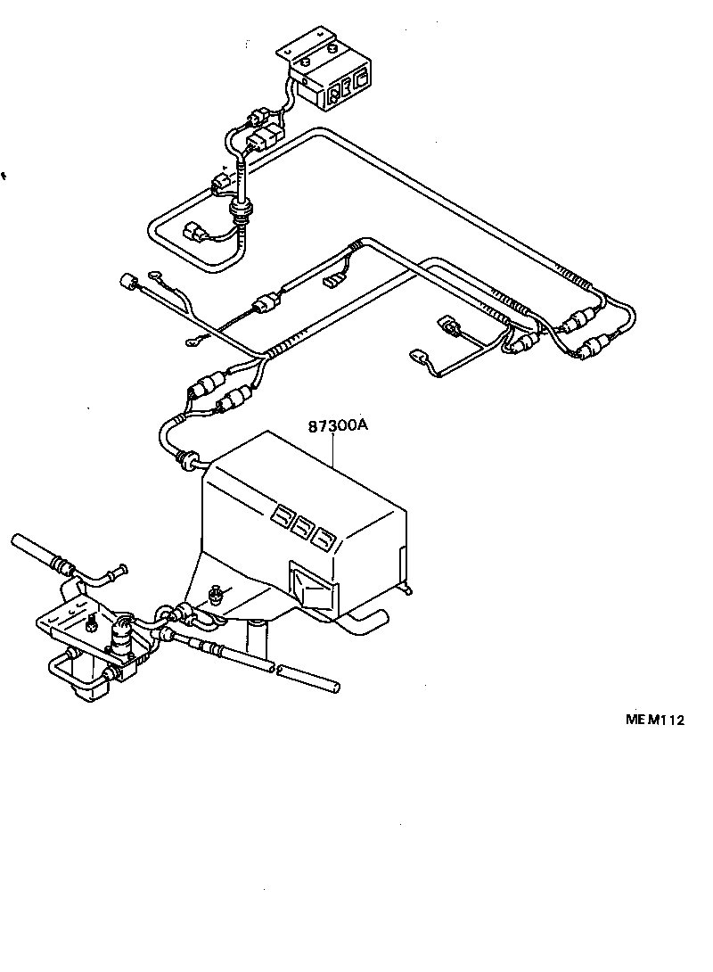 88830-87005 AIR CONDITIONER & ACCESSORY SUB-ASSY, NO.2 product image