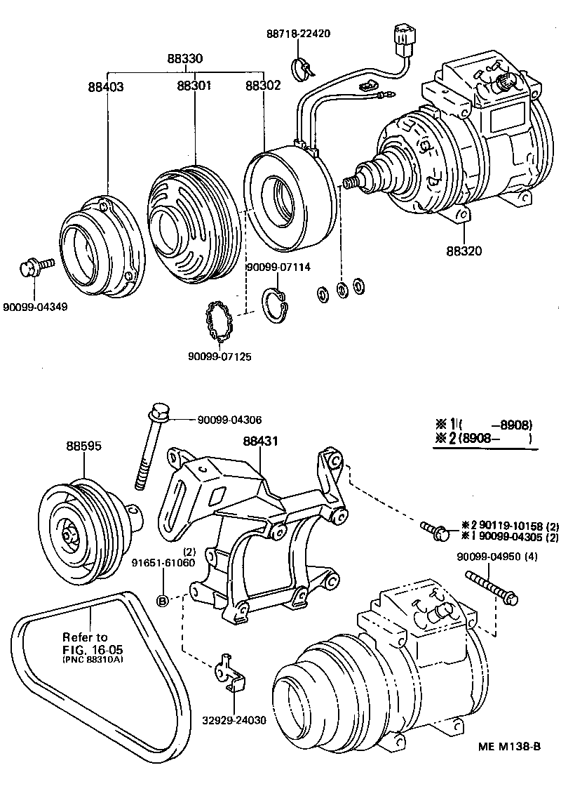 88320-14532 COMPRESSOR ASSY, COOLER product image