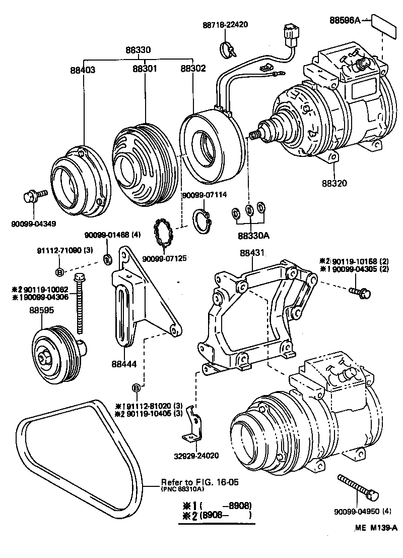 88320-14532 COMPRESSOR ASSY, COOLER product image