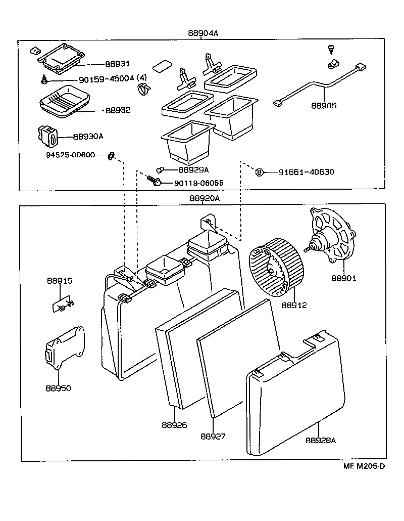 88920-22140 PURIFIER ASSY, AIR product image