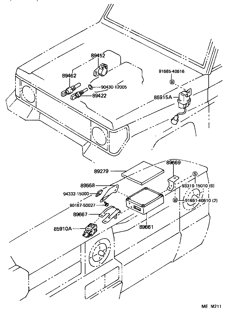 85915-60020 RELAY, MAIN product image