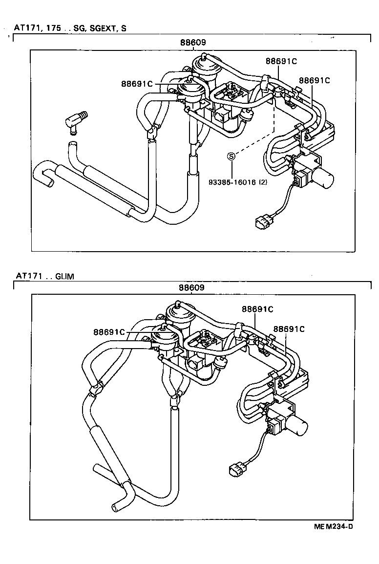 88606-20140 DIAPHRAGM SUB-ASSY, COOLER product image