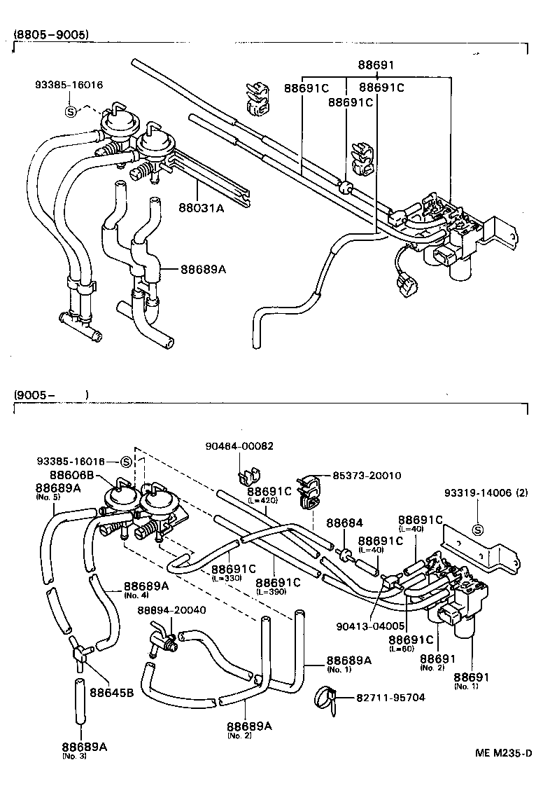 88606-20140 DIAPHRAGM SUB-ASSY, COOLER product image