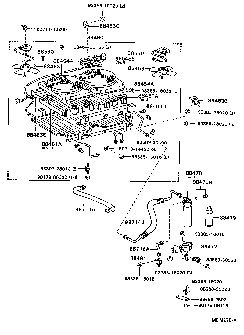 53727-95D03 PACKING A (FOR COOLER) product image