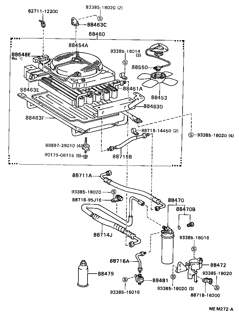 53727-95D03 PACKING A (FOR COOLER) product image