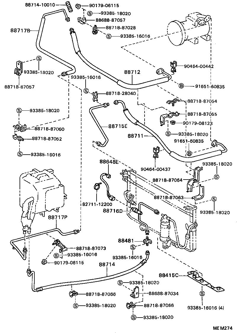 53727-95D03 PACKING A (FOR COOLER) product image