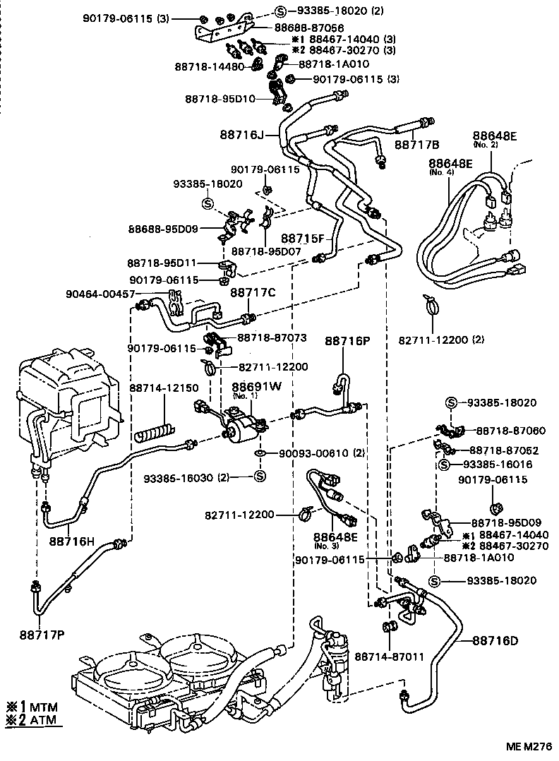 53727-95D03 PACKING A (FOR COOLER) product image