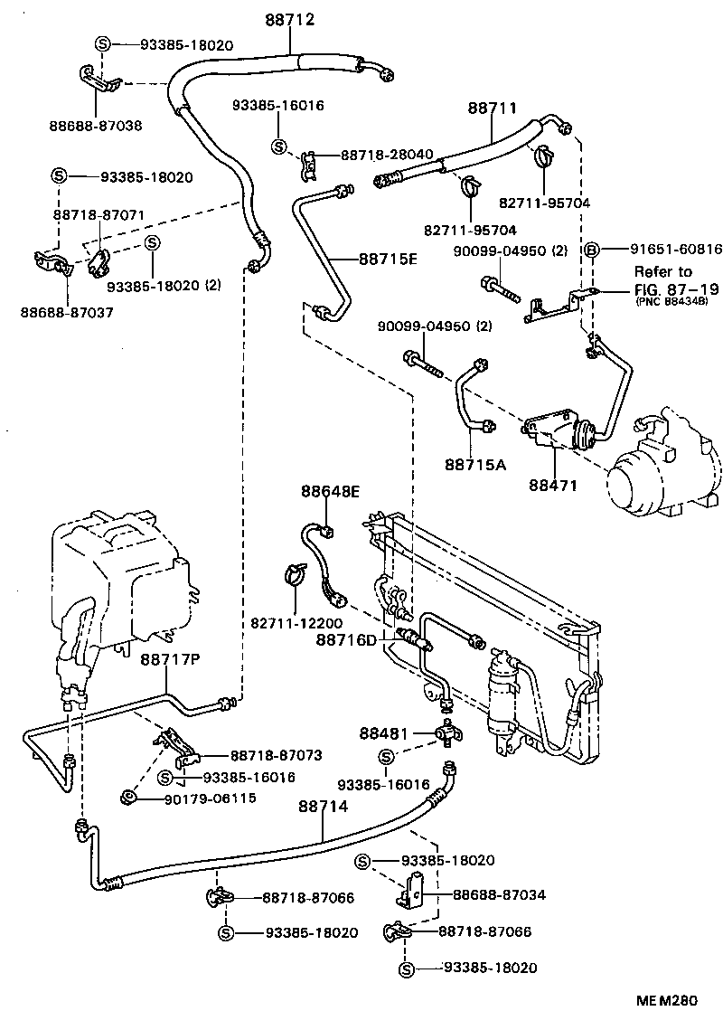 53727-95D03 PACKING A (FOR COOLER) product image