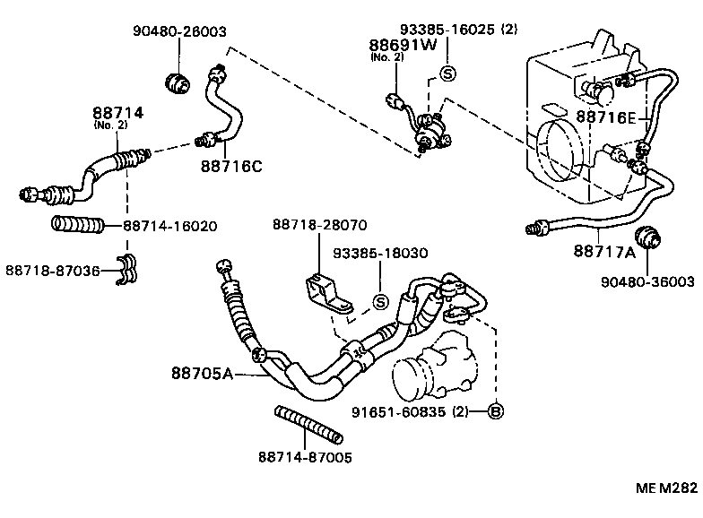 53727-95D03 PACKING A (FOR COOLER) product image
