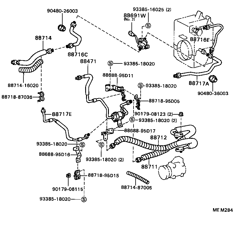 53727-95D03 PACKING A (FOR COOLER) product image
