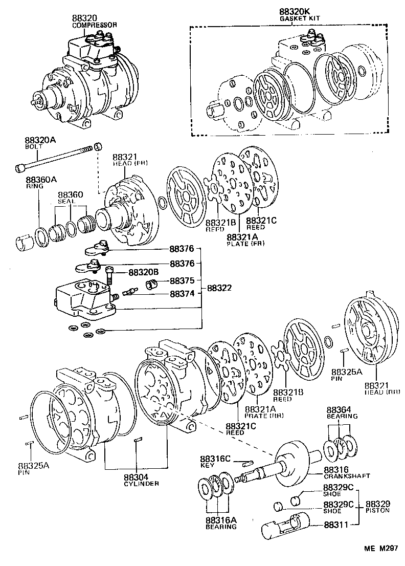 88410-25060 CLUTCH ASSY, MAGNET product image