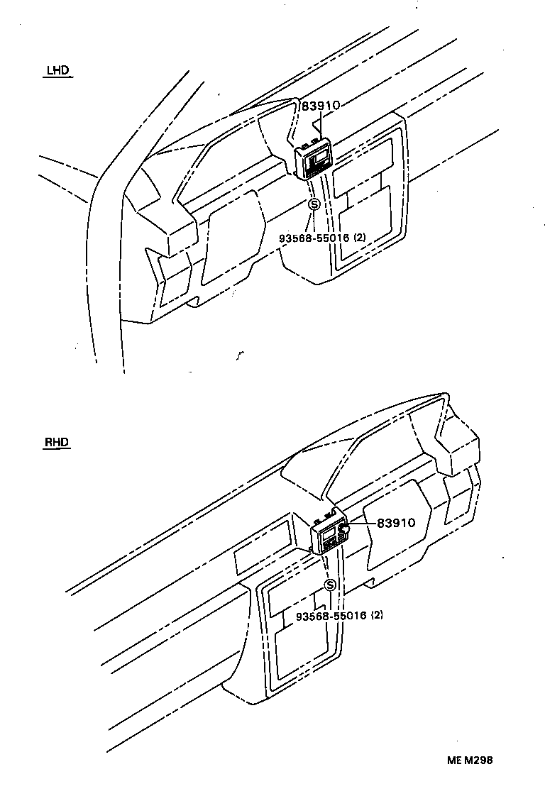 83131-22810 DIAL, METER, NO.1 product image