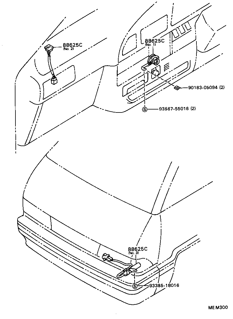 55085-87003 DUCT SUB-ASSY, HEATER TO REGISTER, NO.2 product image