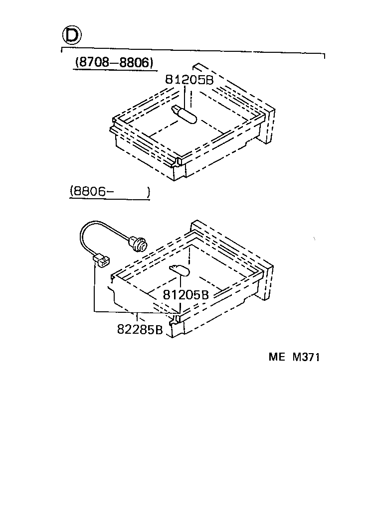 81260-32050-06 LAMP ASSY, MAP product image