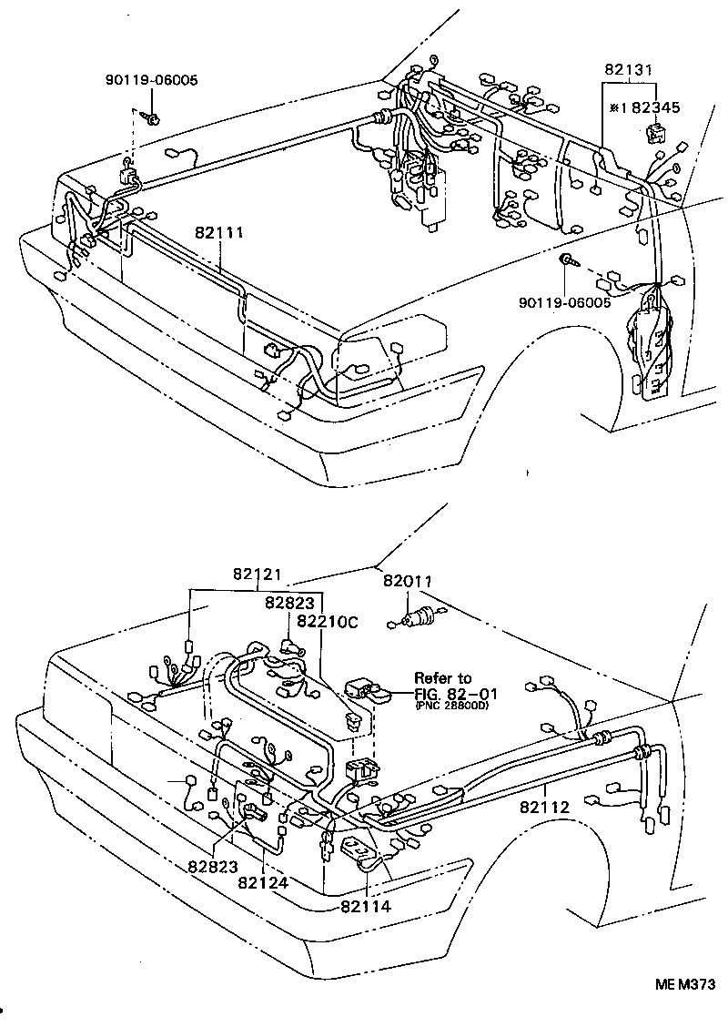 82121-20311 WIRE, ENGINE product image