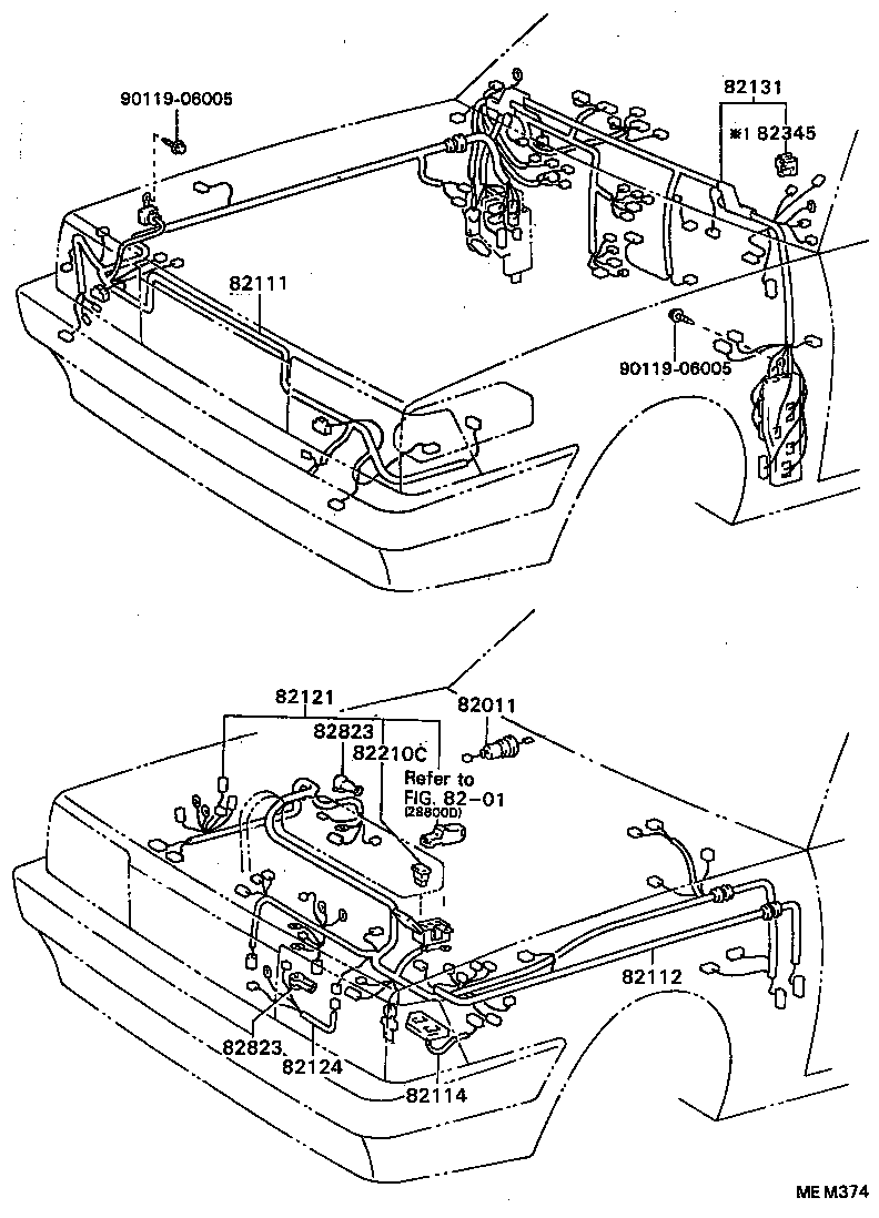 82121-20311 WIRE, ENGINE product image