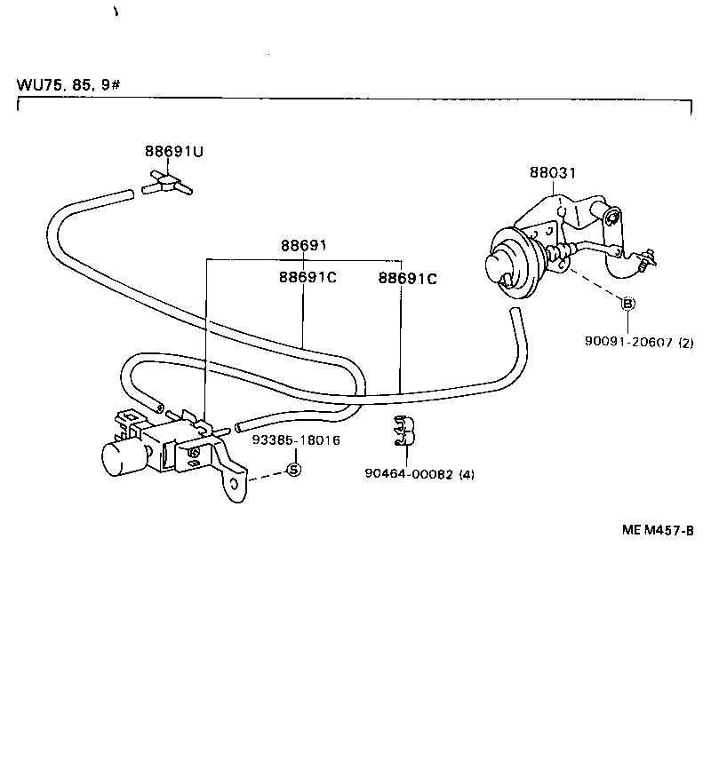88690-95403 VALVE, MAGNET (FOR IDLE UP DEVICE) product image