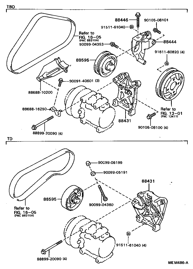 88320-16100 COMPRESSOR ASSY, COOLER product image