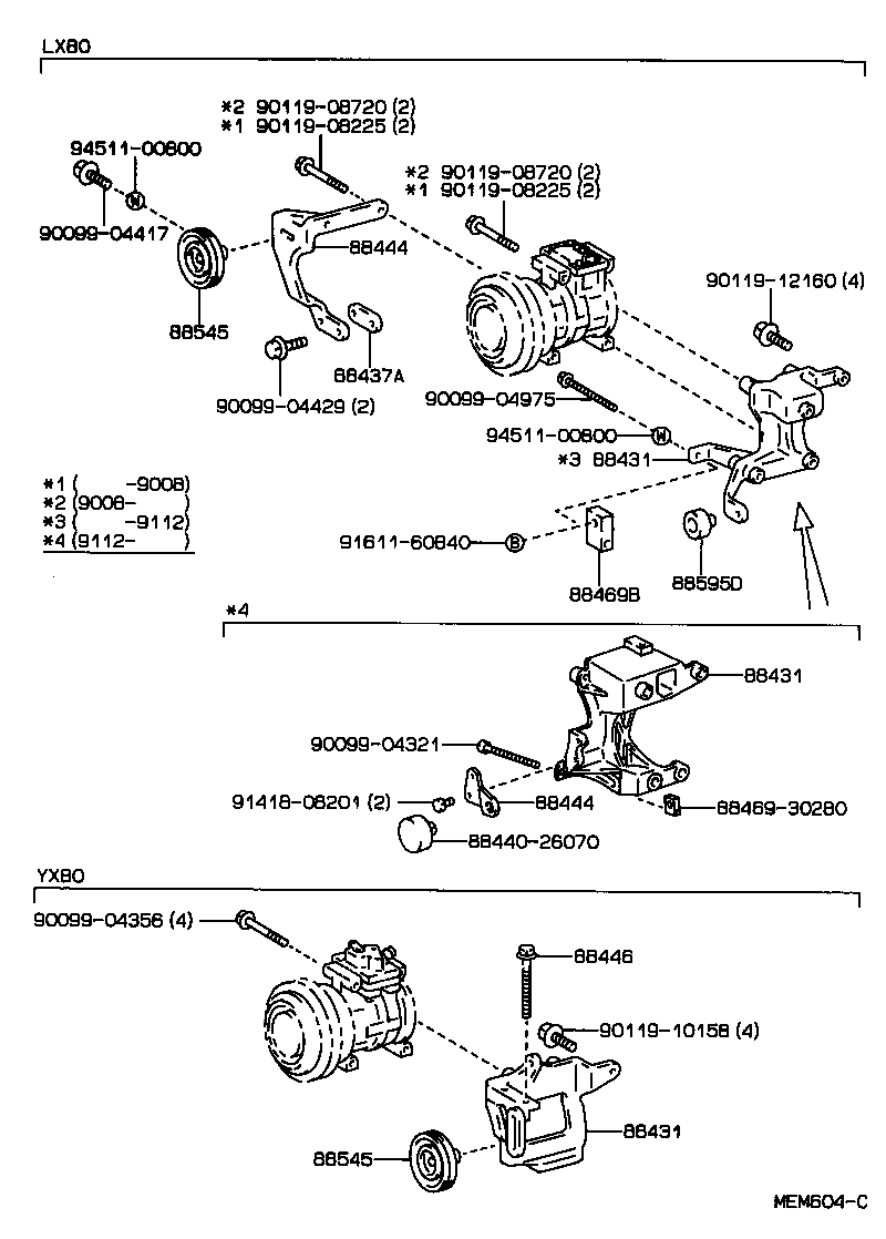 88411-22170 STATOR SUB-ASSY, MAGNET CLUTCH product image