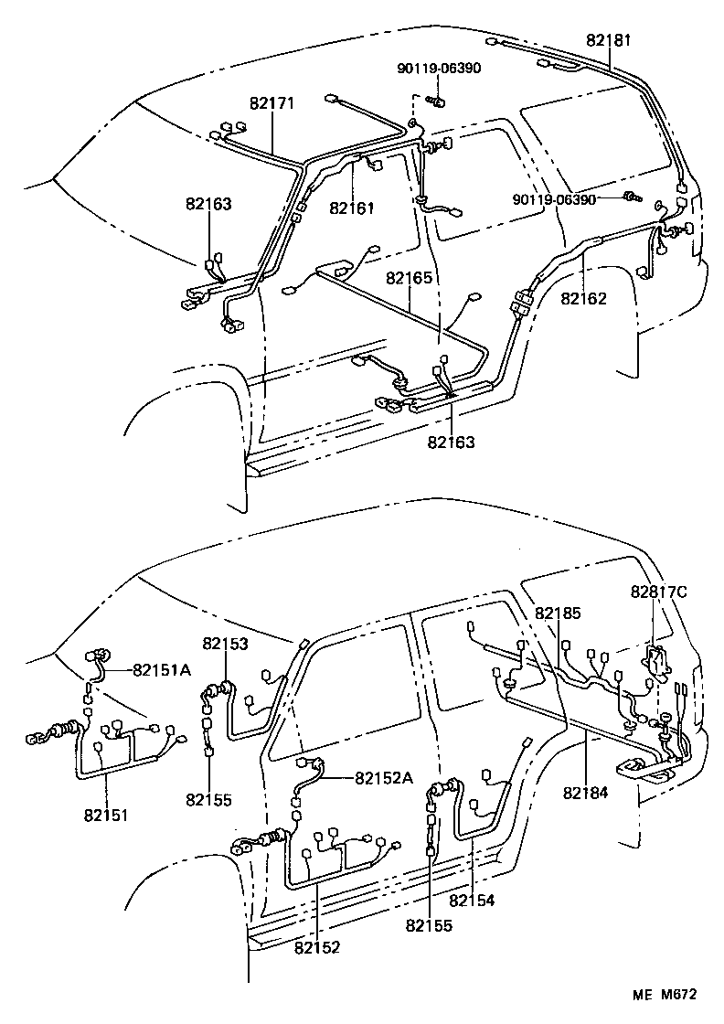82121-35111 WIRE, ENGINE product image