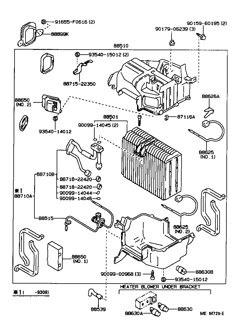 88515-22091 VALVE, COOLER EXPANSION product image
