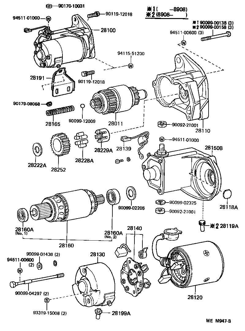 28110-42050 HOUSING ASSY, STARTER DRIVE product image